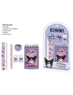 Blister scuola deluxe 5 pezzi - Hello Kitty