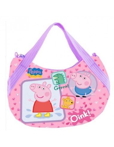 Borsetta mezzaluna Peppa Pig e George...