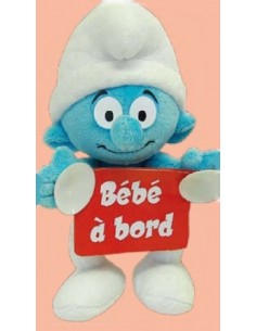 Peluche con ventose Puffi...