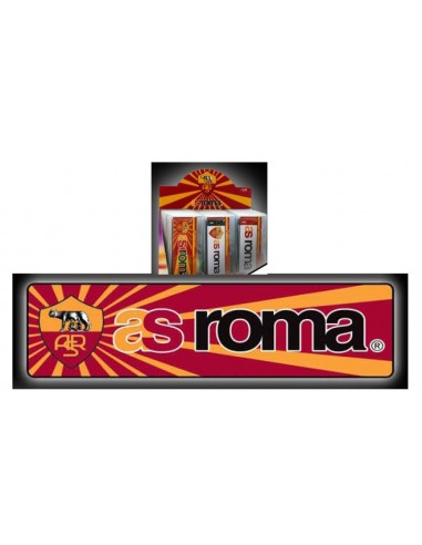 Targa latta con ventosa AS Roma
