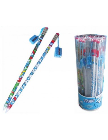 Matitone maxi con gomma e temperino...