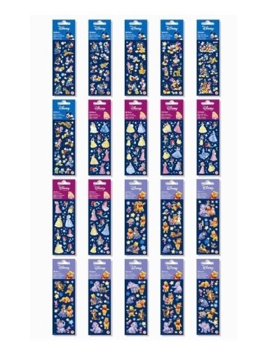 Stickers piatti fosforescenti Walt...