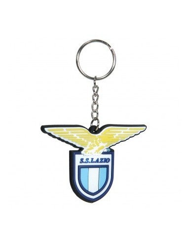 Portachiavi Pvc Gommato Logo Ss Lazio