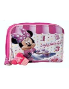 Portafoglio con zip Minnie...