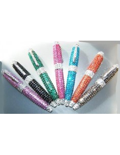 Penna con strass e...