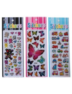 Stickers gommati Cm. 8x22