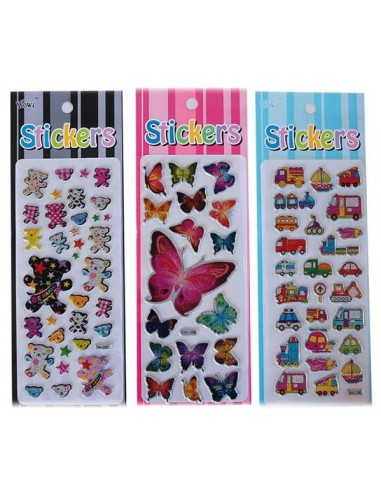 Stickers gommati Cm. 8x22