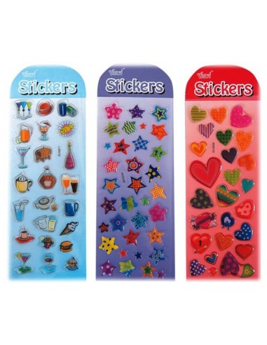 Stickers gommati Cm. 8x21