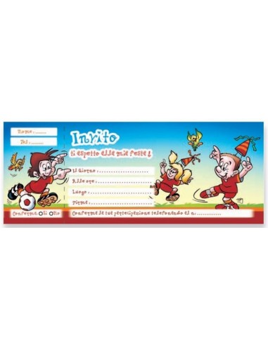 Inviti per feste carnet assegni -...