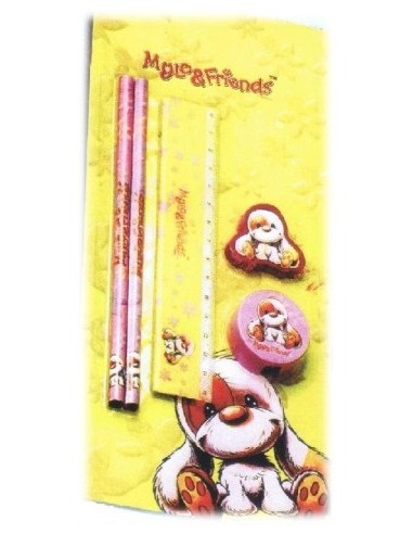Blister scuola 5 pezzi Mylo & Friends