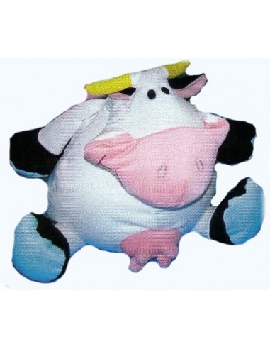Antistress microfibra 3D mucca...