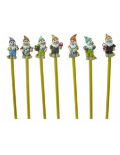 Matita con gnometti resina