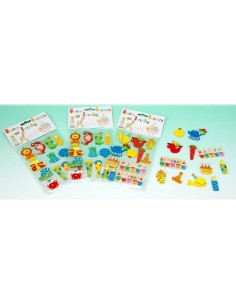 Stickers in legno Birthday...