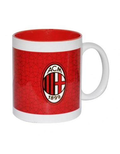 Tazza mug ceramica interno rosso AC...
