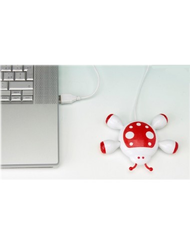 Hub USB coccinella 4 porte