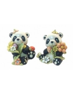 Panda resina piccolo Cm. 4