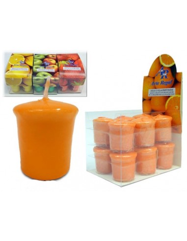 Espositore 12 candele profumate frutta