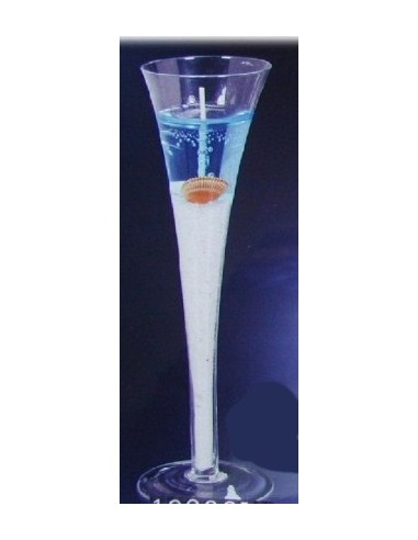 Candela gel calice mare grande