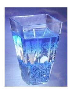 Candela gel vasetto cubo...