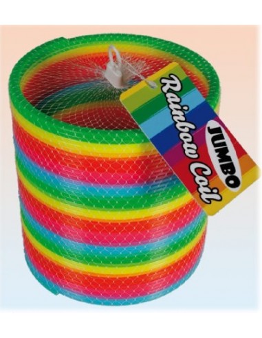 Molla mega arcobaleno plastica cm. 18x18