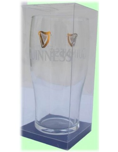 Bicchiere birra Guinness logo classico