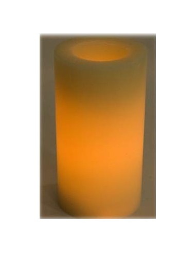 Candela cera a led deluxe cilindro...