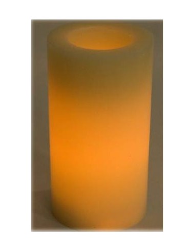 Candela cera a led deluxe cilindro...