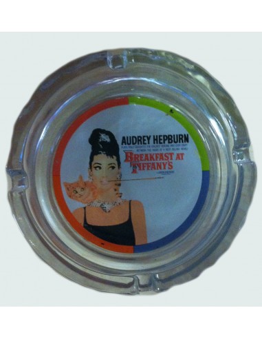 Posacenere tondo cristal Audrey...