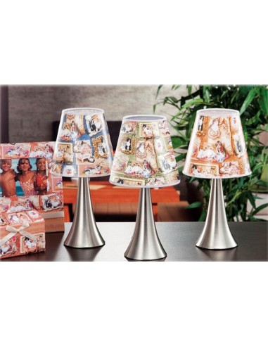 Lampada da tavolo touch gatti Cm. 30