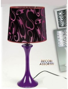 Lampada da tavolo tonda cm. 53