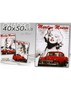 Quadro tela Marylin Monroe...
