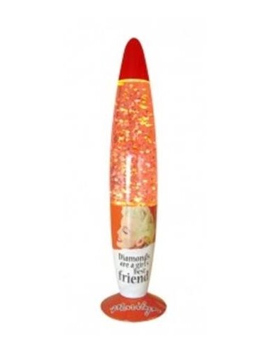 Lampada da tavolo Marylin glitter Cm. 38