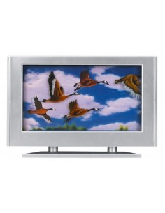 Lampada girevole tv uccelli