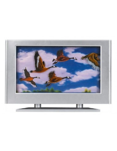 Lampada girevole tv uccelli
