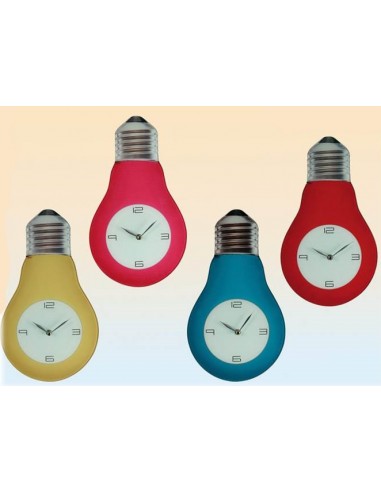 Orologio da parete vetro lampadina...