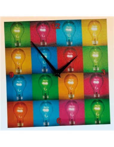 Orologio da parete quadrato tela...