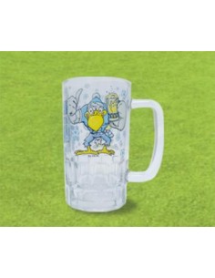 Boccale in vetro calcio...
