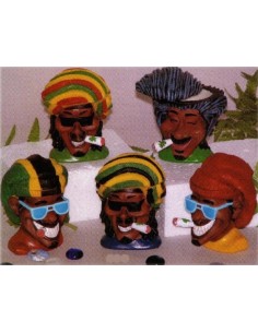 Posacenere testa rasta con...