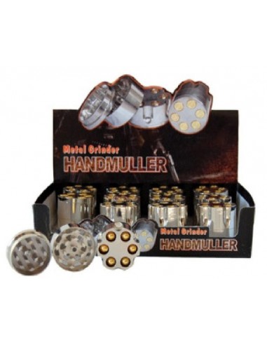 Grinder trita tabacco proiettile acciaio