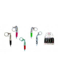 Portachiavi mini penna con...