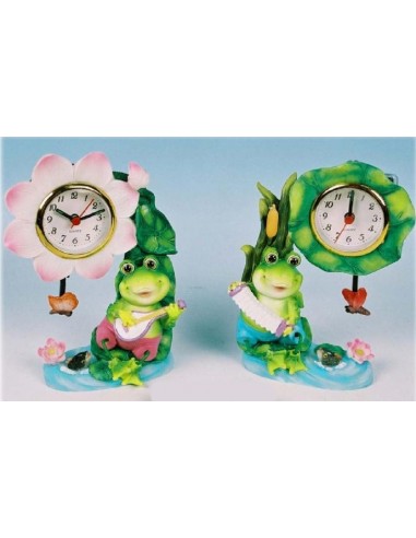 Orologio da tavolo con pendolo rana...