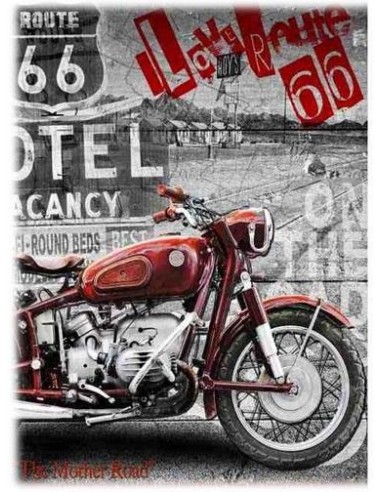 Quadro tela maxi moto cm. 115x158
