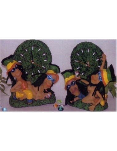 Orologio resina foglie maria rasta