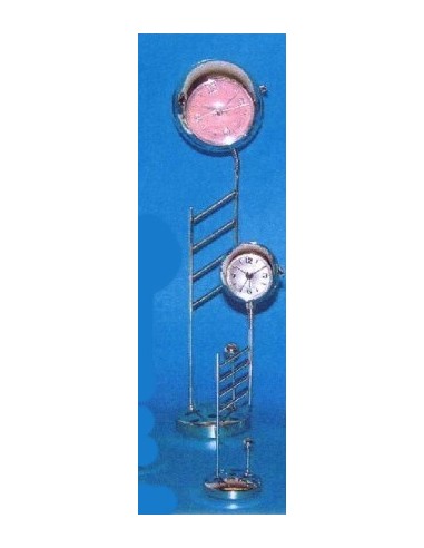 Orologio da tavolo sfera cromata con...