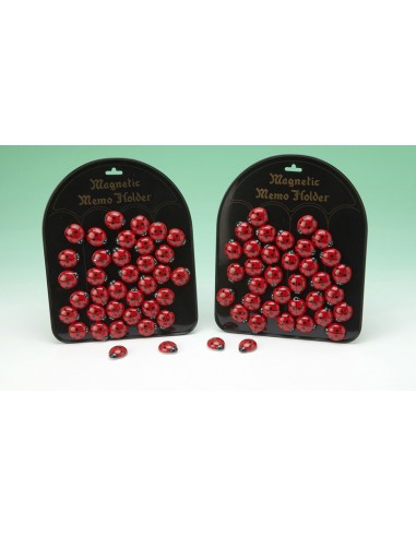 Magnete resina coccinella Cm. 3x2