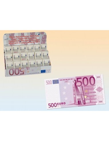 Fazzoletti carta 500 Euro