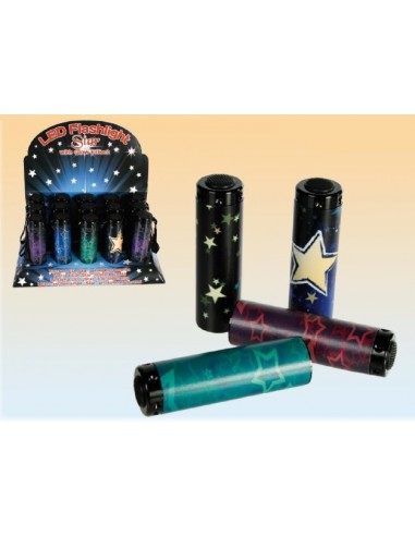 Torcia led Star fosforescente cm. 9