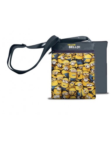 Borsetta tracollina piatta Minions...