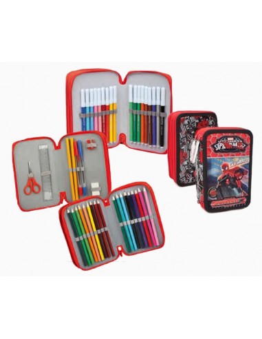 Astuccio completo 3 zip deluxe...