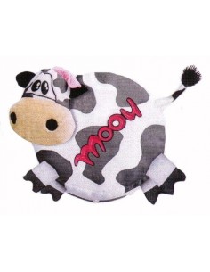 Porta cd peluche 3D mucca